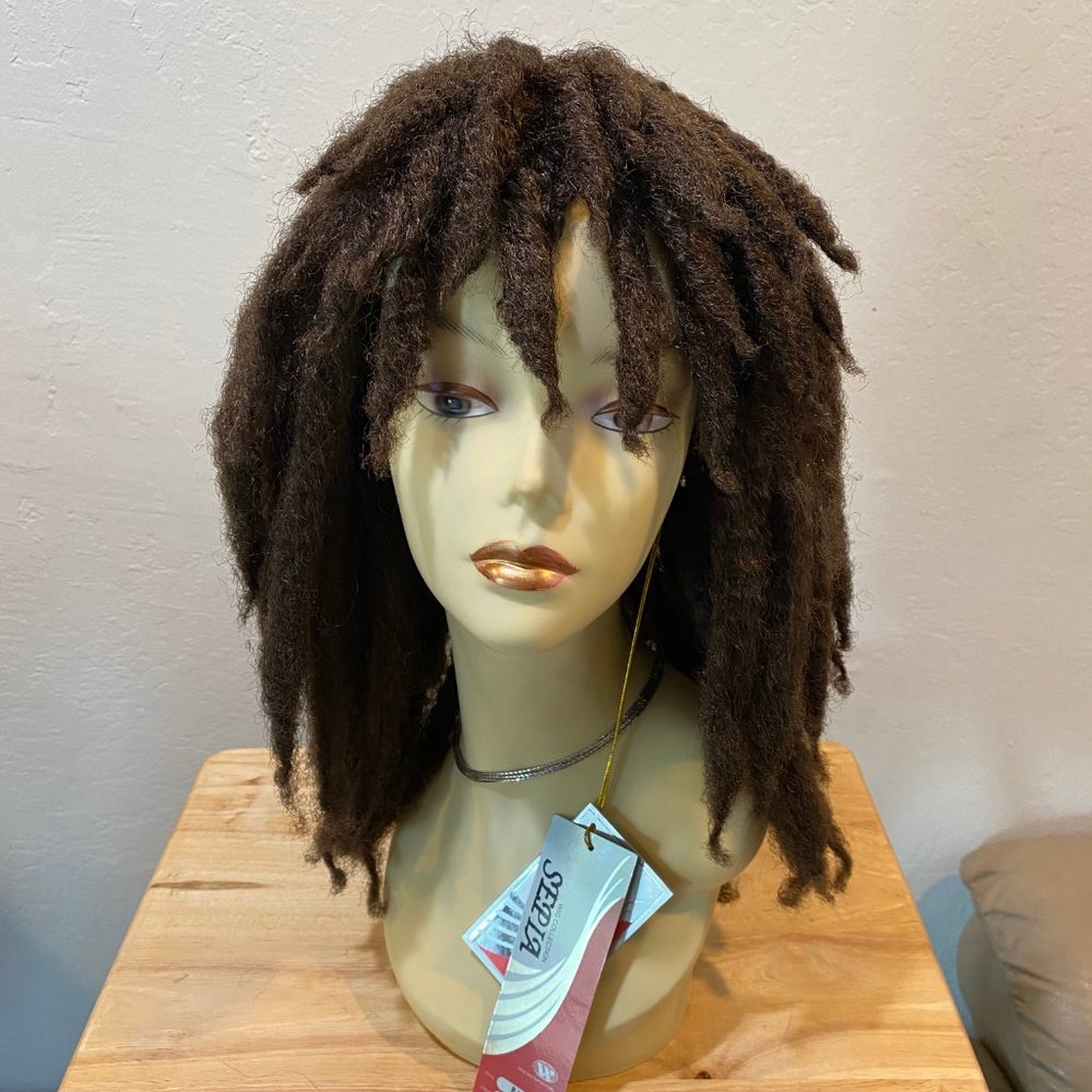 #175 SEPIA DREADLOCKS COSTUME WIG